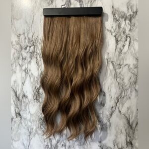 Voluminazing Clip In Hair Extensions 20 In Long Wavy hair Clip Ins Dark Blonde